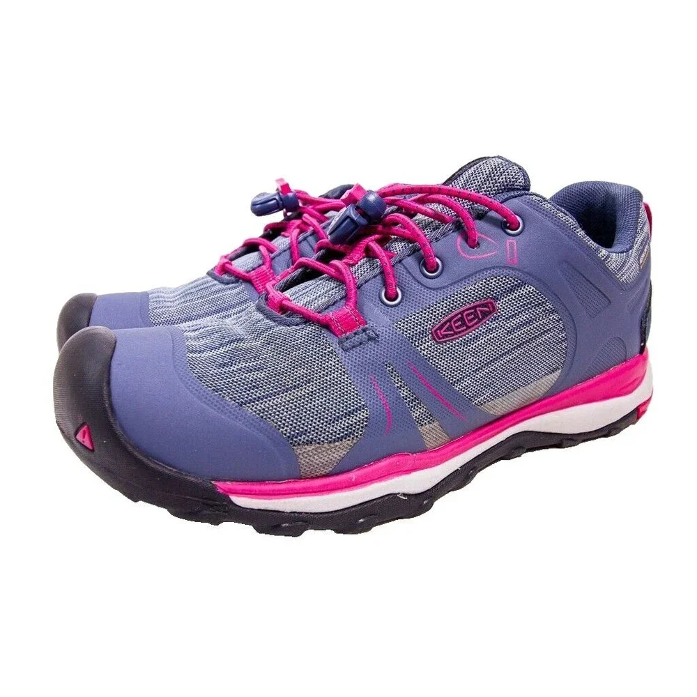 KEEN Terradora II Hiking Trail Shoes Women's Size 4 Gray Pink Low Top